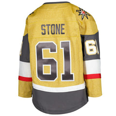 Mark Stone Vegas Golden Knights Youth Home Captain Patch Premier Player Jersey - Gold | NHL discount