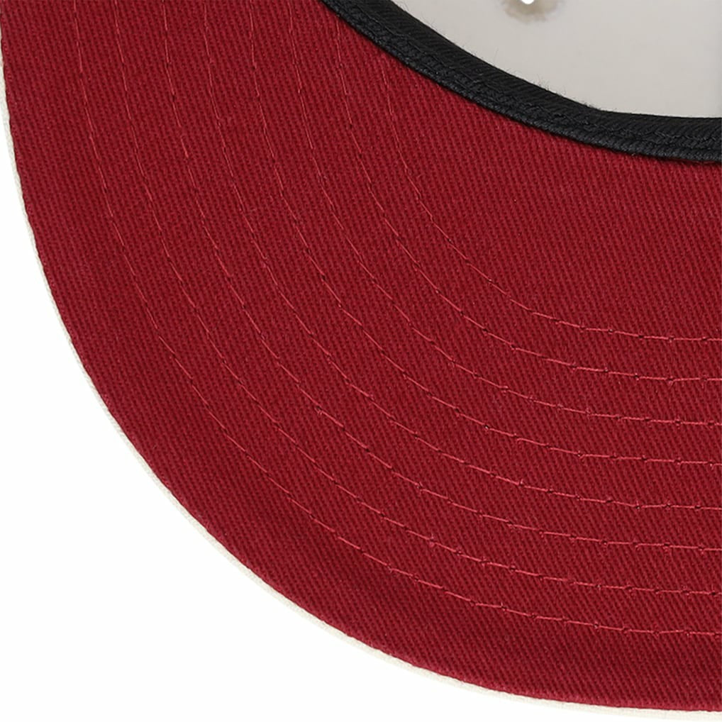 Washington Commanders New Era Chrome Color Dim 59FIFTY Fitted Hat - Cream - NFL