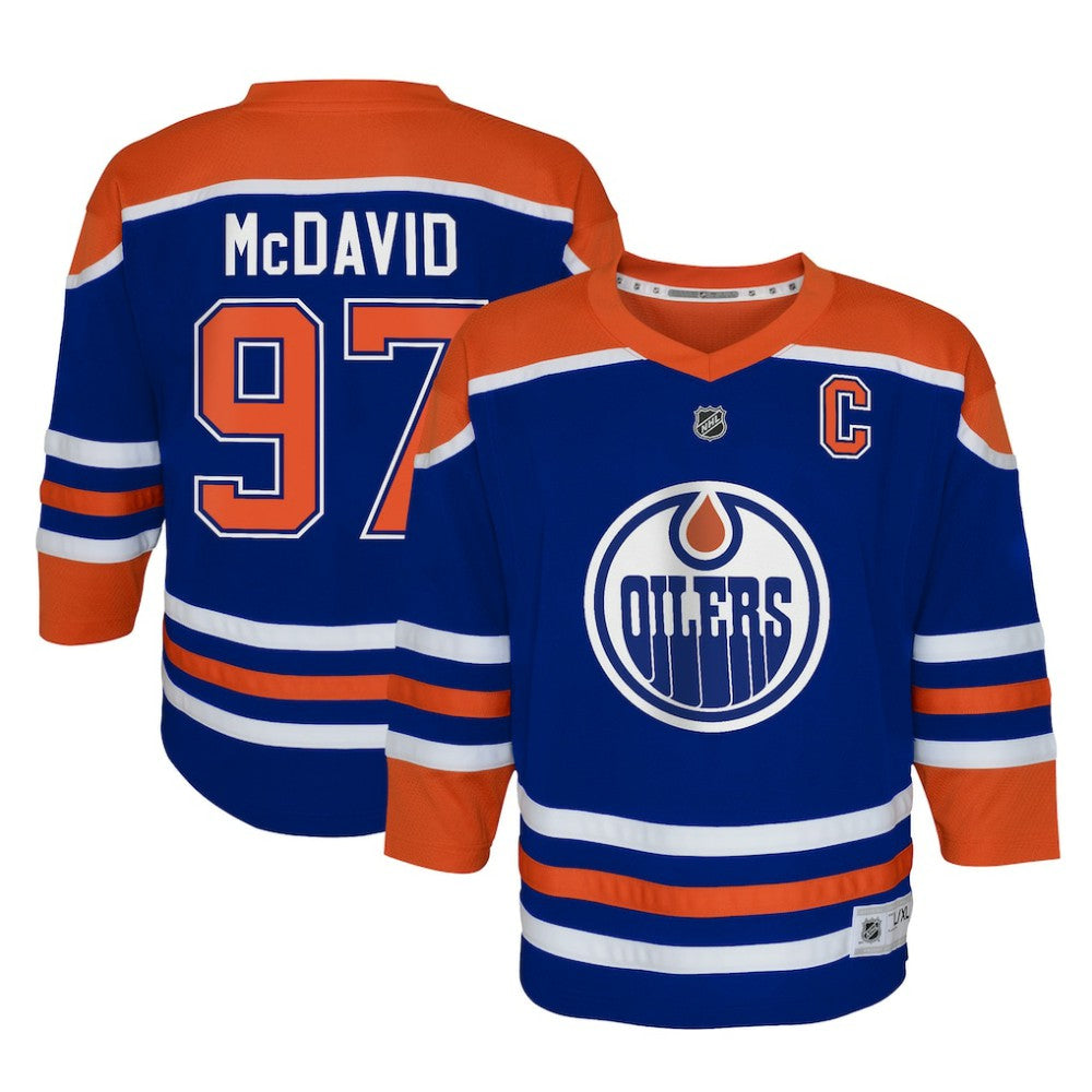 Connor McDavid Edmonton Oilers Youth Home Replica Player Jersey - Royal | NHL discount
