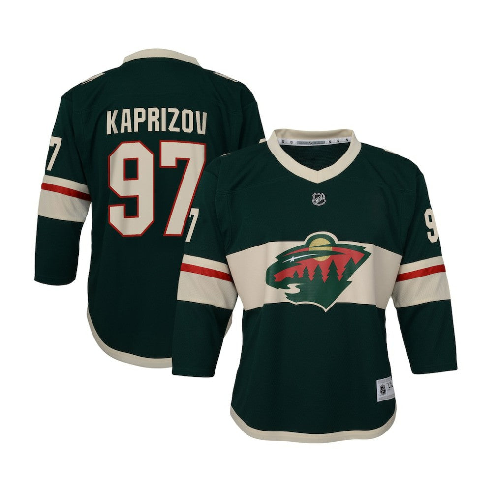Kirill Kaprizov Minnesota Wild Youth Home Replica Player Jersey - Green | NHL sale