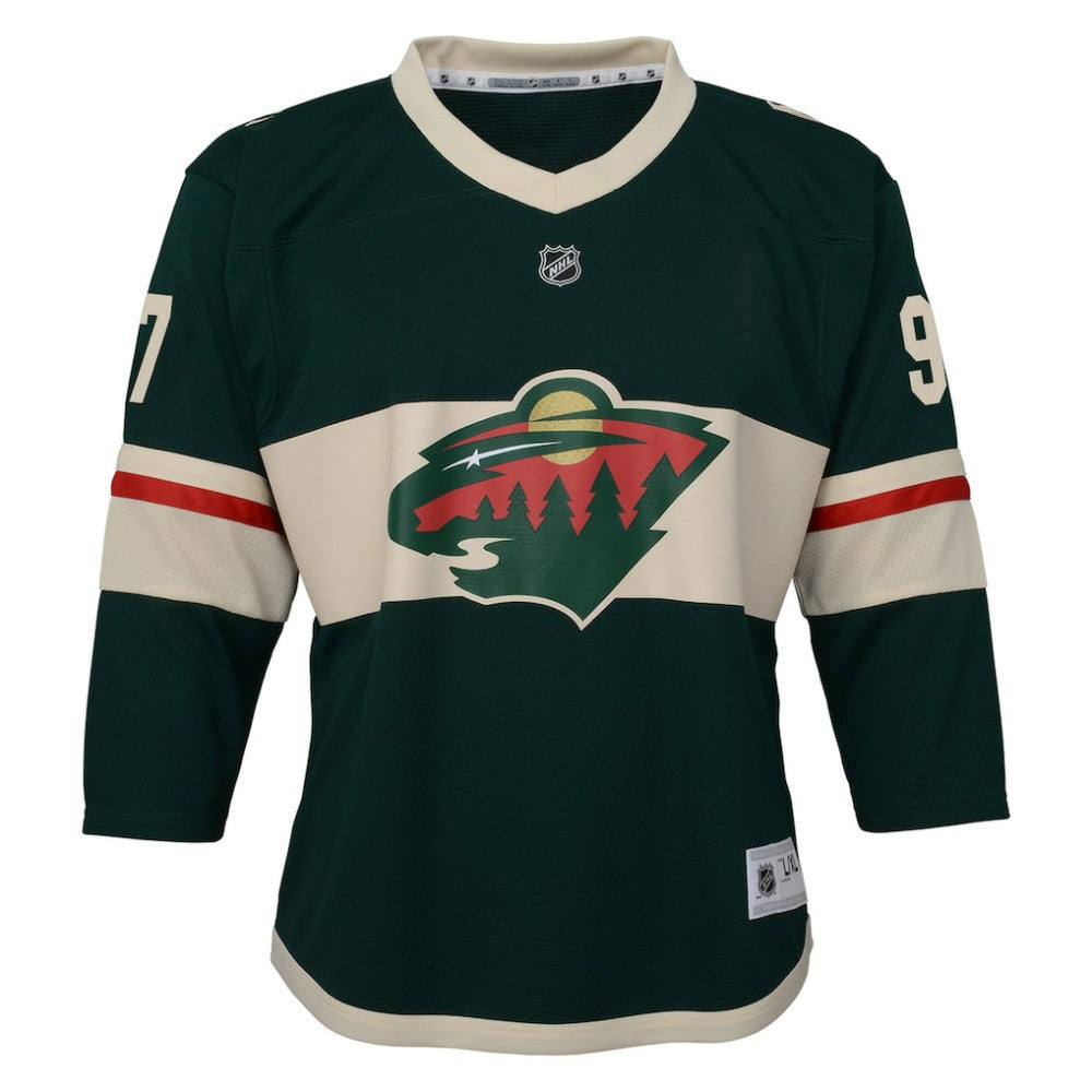 Kirill Kaprizov Minnesota Wild Youth Home Replica Player Jersey - Green | NHL sale
