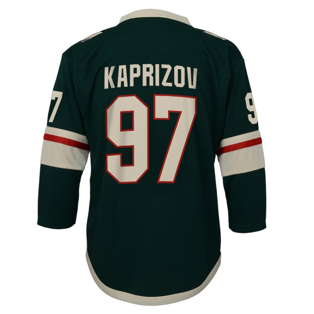 Kirill Kaprizov Minnesota Wild Youth Home Replica Player Jersey - Green | NHL sale