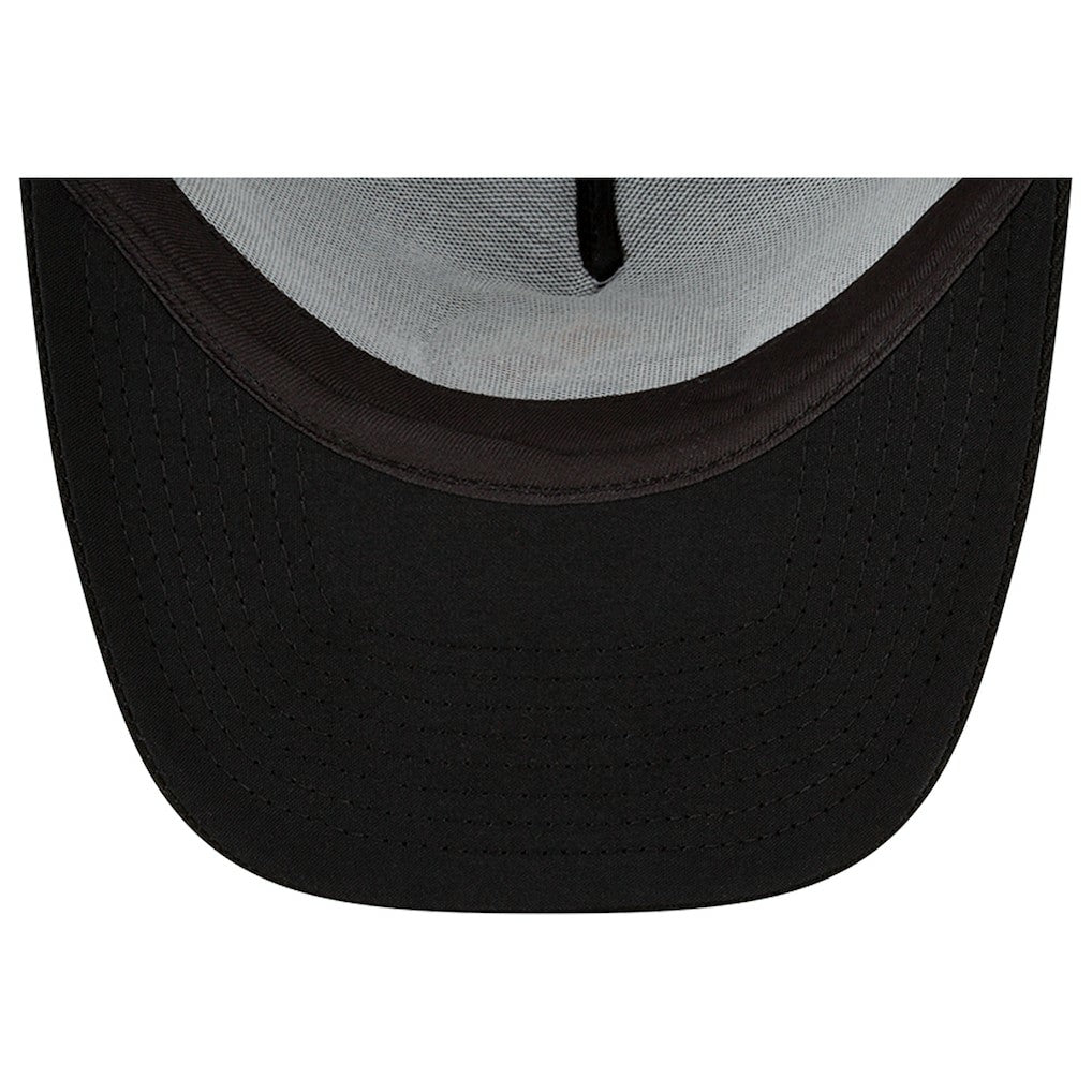Cincinnati Bengals New Era A-Frame Trucker 9FORTY Adjustable Hat - Black - NFL