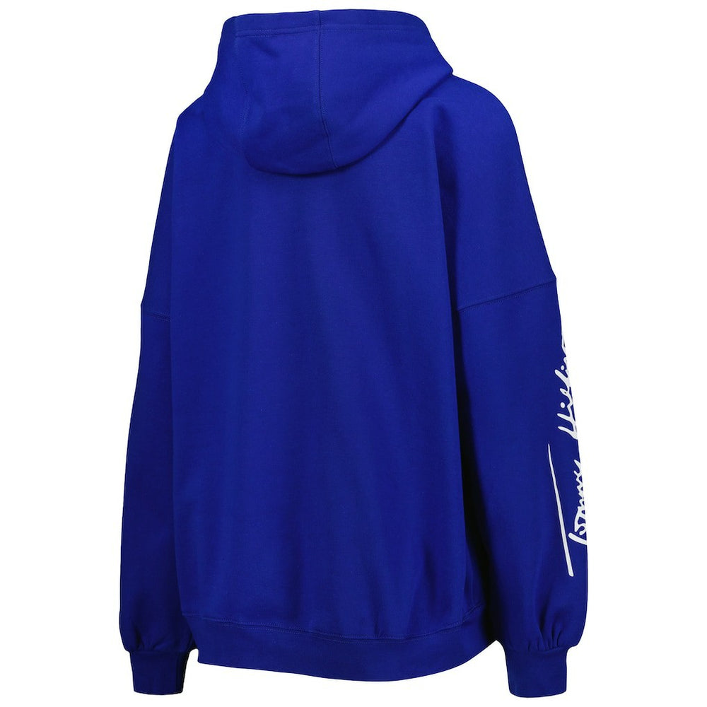 Buffalo Bills Tommy Hilfiger Women's Becca Drop Shoulder Pullover Hoodie - Royal - NFL