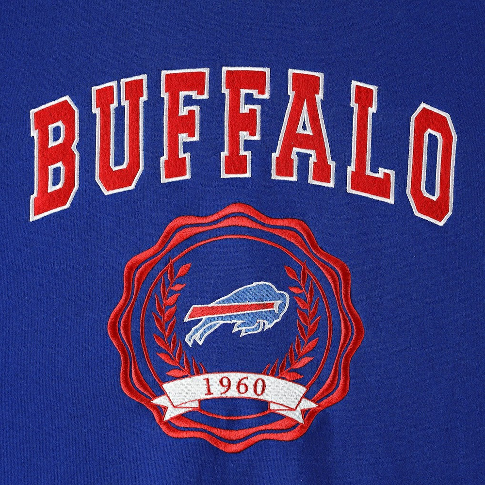 Buffalo Bills Tommy Hilfiger Women's Becca Drop Shoulder Pullover Hoodie - Royal - NFL