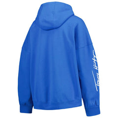 Los Angeles Chargers Tommy Hilfiger Women's Becca Drop Shoulder Pullover Hoodie - Powder Blue - NFL