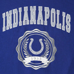 Indianapolis Colts Tommy Hilfiger Women's Becca Drop Shoulder Pullover Hoodie - Royal - NFL