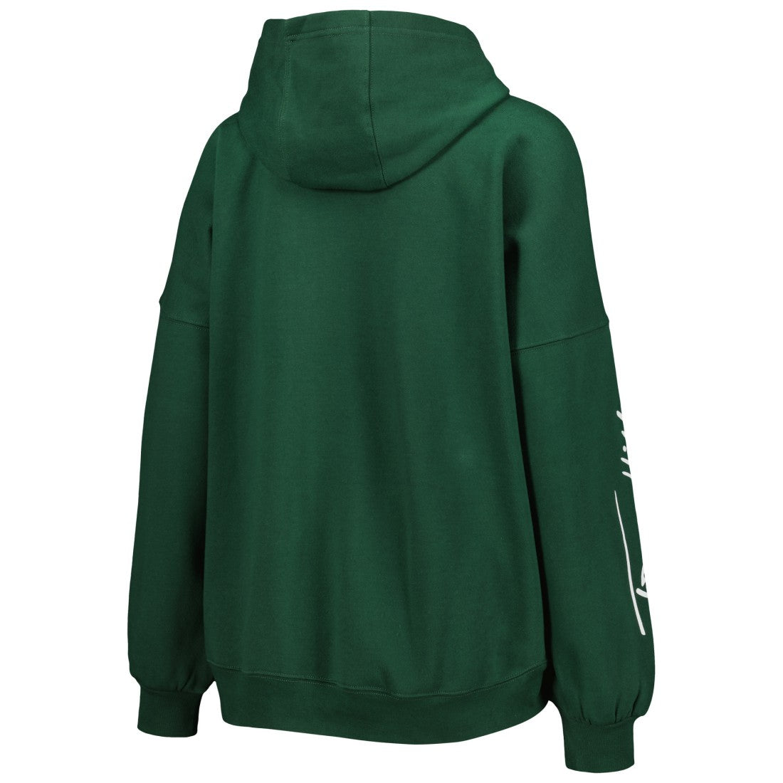 Green Bay Packers Tommy Hilfiger Women's Becca Drop Shoulder Pullover Hoodie - Green - NFL