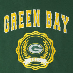 Green Bay Packers Tommy Hilfiger Women's Becca Drop Shoulder Pullover Hoodie - Green - NFL