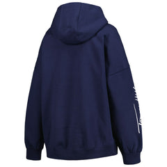 Seattle Seahawks Tommy Hilfiger Women's Becca Drop Shoulder Pullover Hoodie - College Navy - NFL