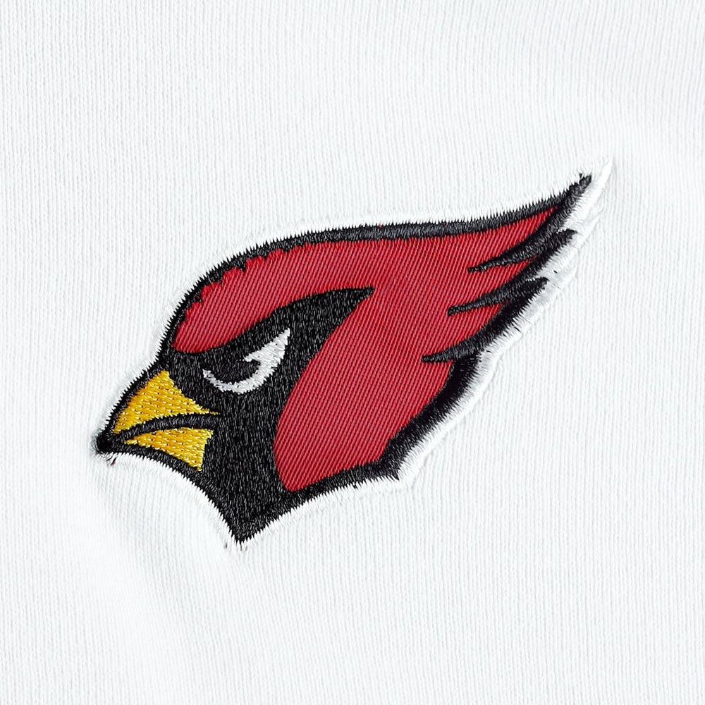 Arizona Cardinals DKNY Sport Women's Bobbi Color Blocked Pullover Hoodie - White/Cardinal - NFL