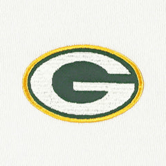 Green Bay Packers DKNY Sport Women's Bobbi Color Blocked Pullover Hoodie - White/Green - NFL