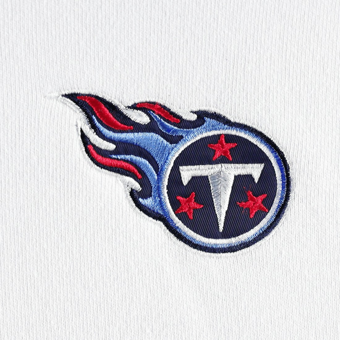 Tennessee Titans DKNY Sport Women's Bobbi Color Blocked Pullover Hoodie - White/Navy - NFL