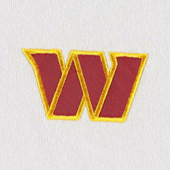 Washington Commanders DKNY Sport Women's Bobbi Color Blocked Pullover Hoodie - White/Burgundy - NFL