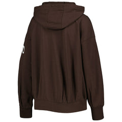 Cleveland Browns MSX by Michael Strahan Women's Emerson Lightweight Full-Zip Hoodie - Brown - NFL