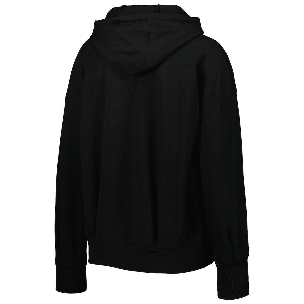 New Orleans Saints MSX by Michael Strahan Women's Emerson Lightweight Full-Zip Hoodie - Black - NFL