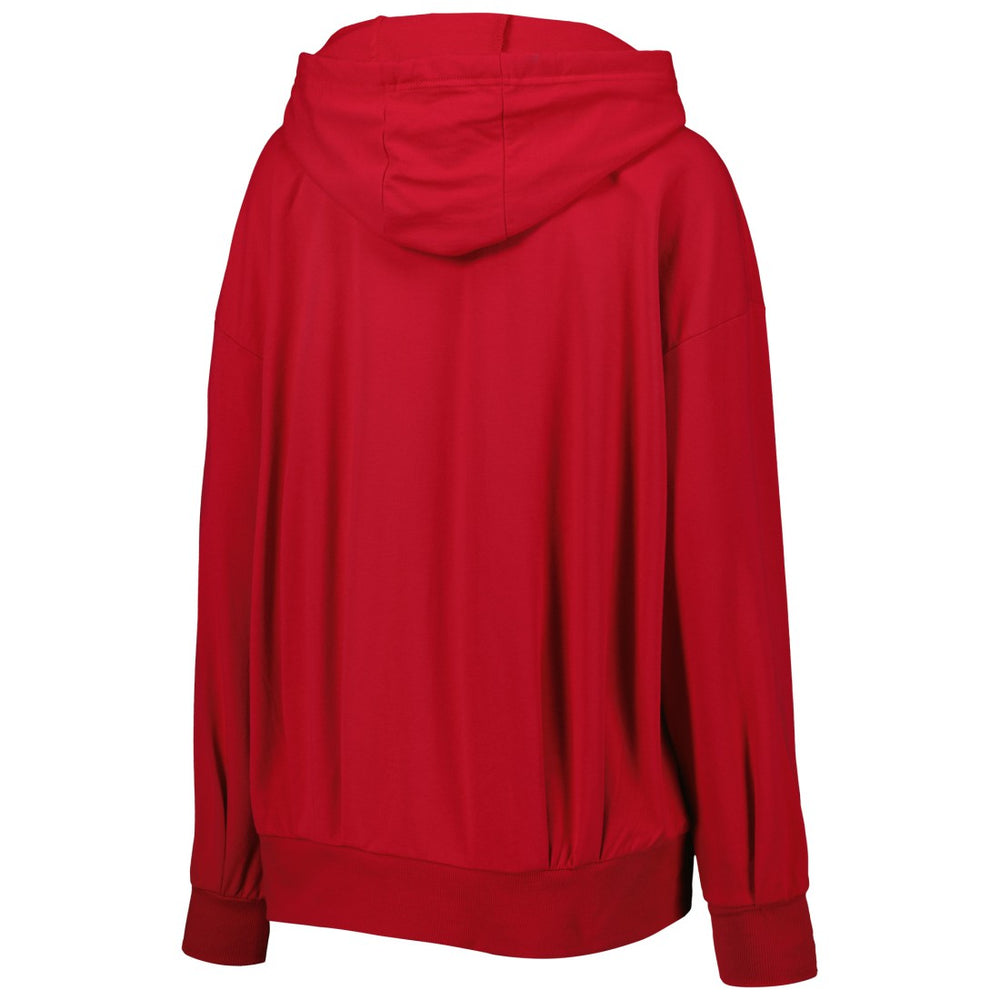 Tampa Bay Buccaneers MSX by Michael Strahan Women's Emerson Lightweight Full-Zip Hoodie - Red - NFL