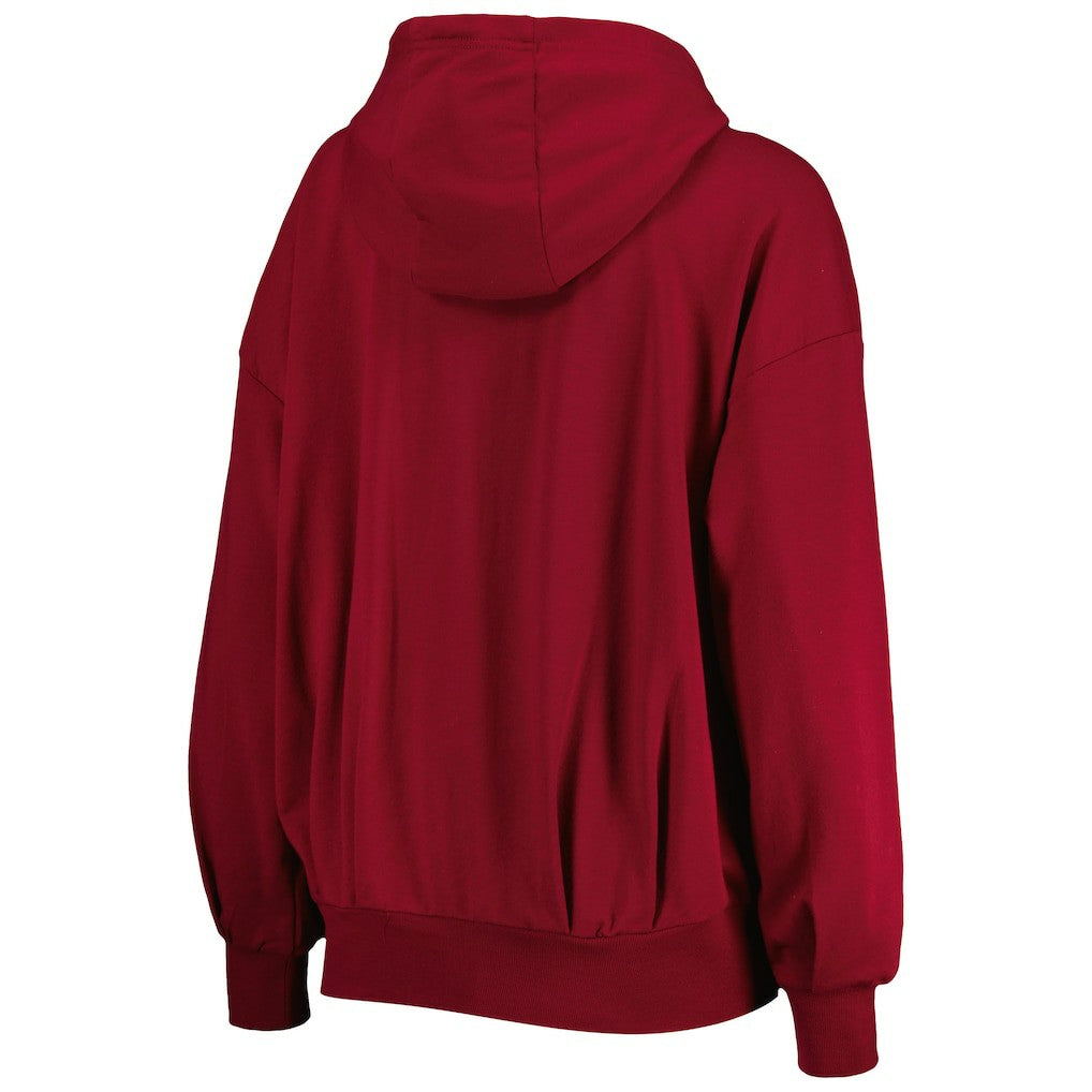 Washington Commanders MSX by Michael Strahan Women's Emerson Lightweight Full-Zip Hoodie - Burgundy - NFL