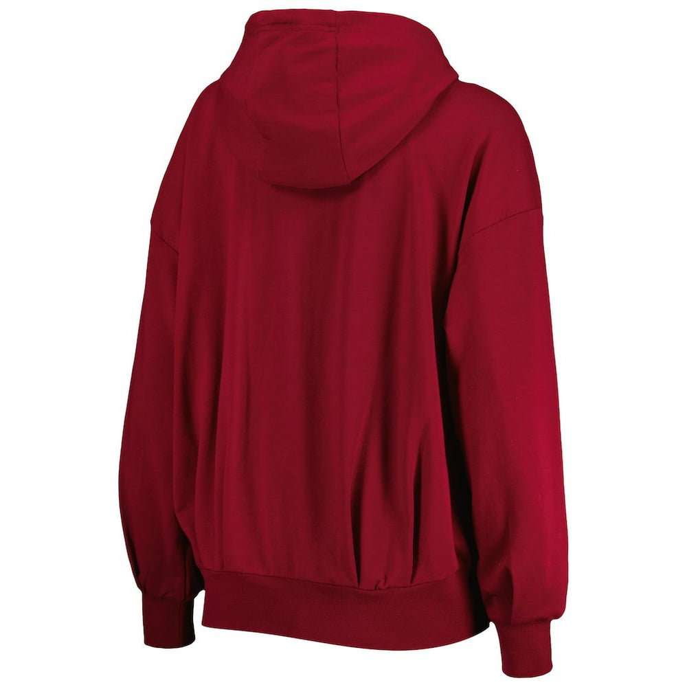 Washington Commanders MSX by Michael Strahan Women's Emerson Lightweight Full-Zip Hoodie - Burgundy - NFL