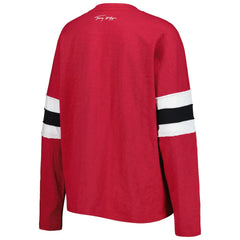 Arizona Cardinals Tommy Hilfiger Women's Justine Long Sleeve Tunic T-Shirt - Cardinal - NFL
