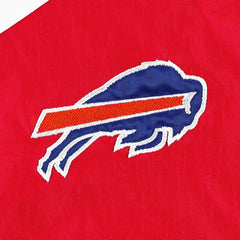 Buffalo Bills Tommy Hilfiger Women's Staci Half-Zip Hoodie Windbreaker Jacket - White/Red - NFL