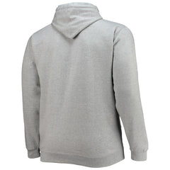 Memphis Grizzlies Big & Tall Heart & Soul Pullover Hoodie Heathered Gray