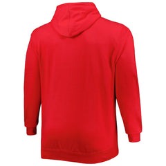 Houston Rockets Big & Tall Heart & Soul Pullover Hoodie Red