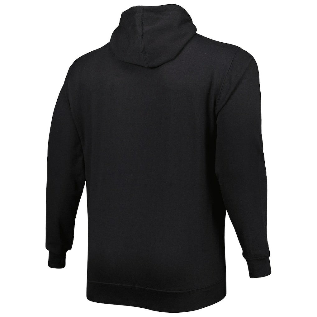 Golden State Warriors Big & Tall Heart & Soul Pullover Hoodie Black