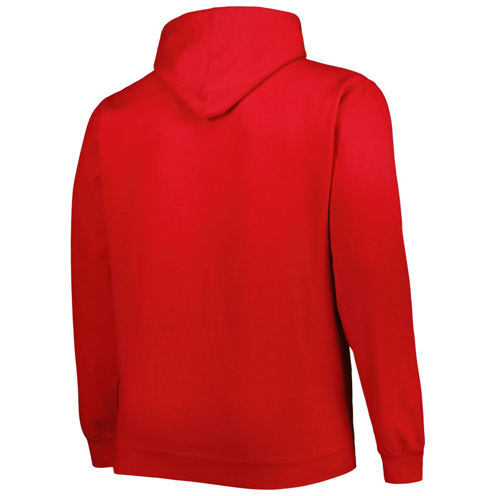 Washington Wizards Big & Tall Heart & Soul Pullover Hoodie Red