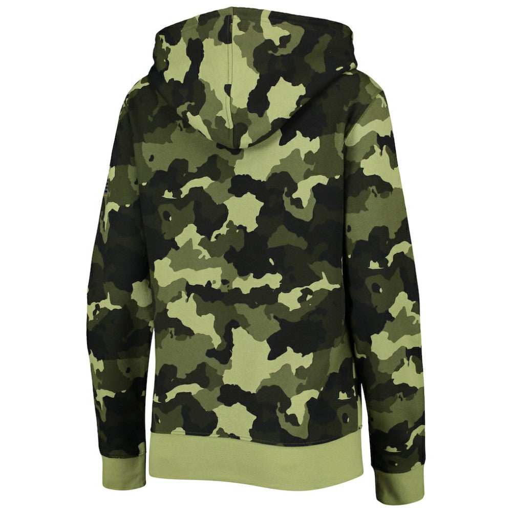 Chicago Cubs New Era Women's 2022 MLB Armed Forces Day Camo Full-Zip Hoodie Online