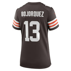Corey Bojorquez Cleveland Browns Women's Game Jersey - Brown - Nike
