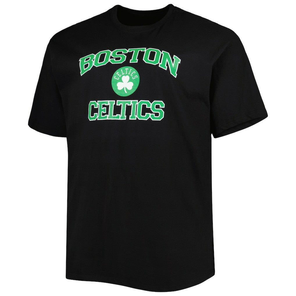 Boston Celtics Big & Tall Heart & Soul T-Shirt Black