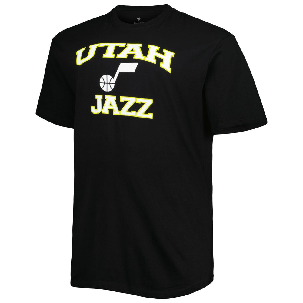 Utah Jazz Big & Tall Heart & Soul T-Shirt Black