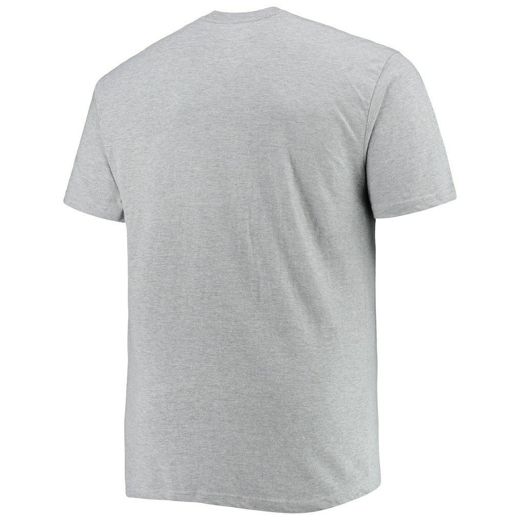 Brooklyn Nets Big & Tall Heart & Soul T-Shirt Heathered Gray
