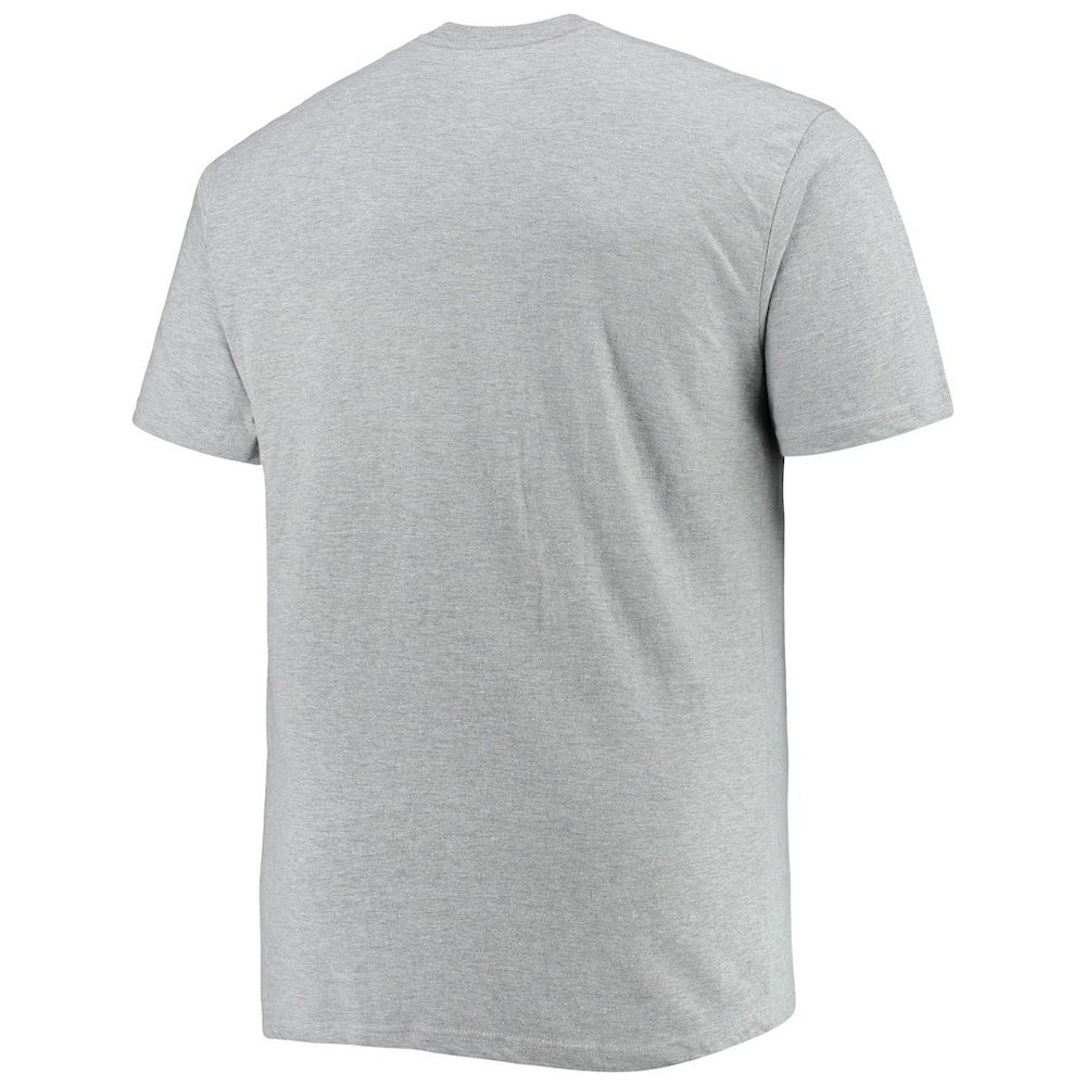 Brooklyn Nets Big & Tall Heart & Soul T-Shirt Heathered Gray