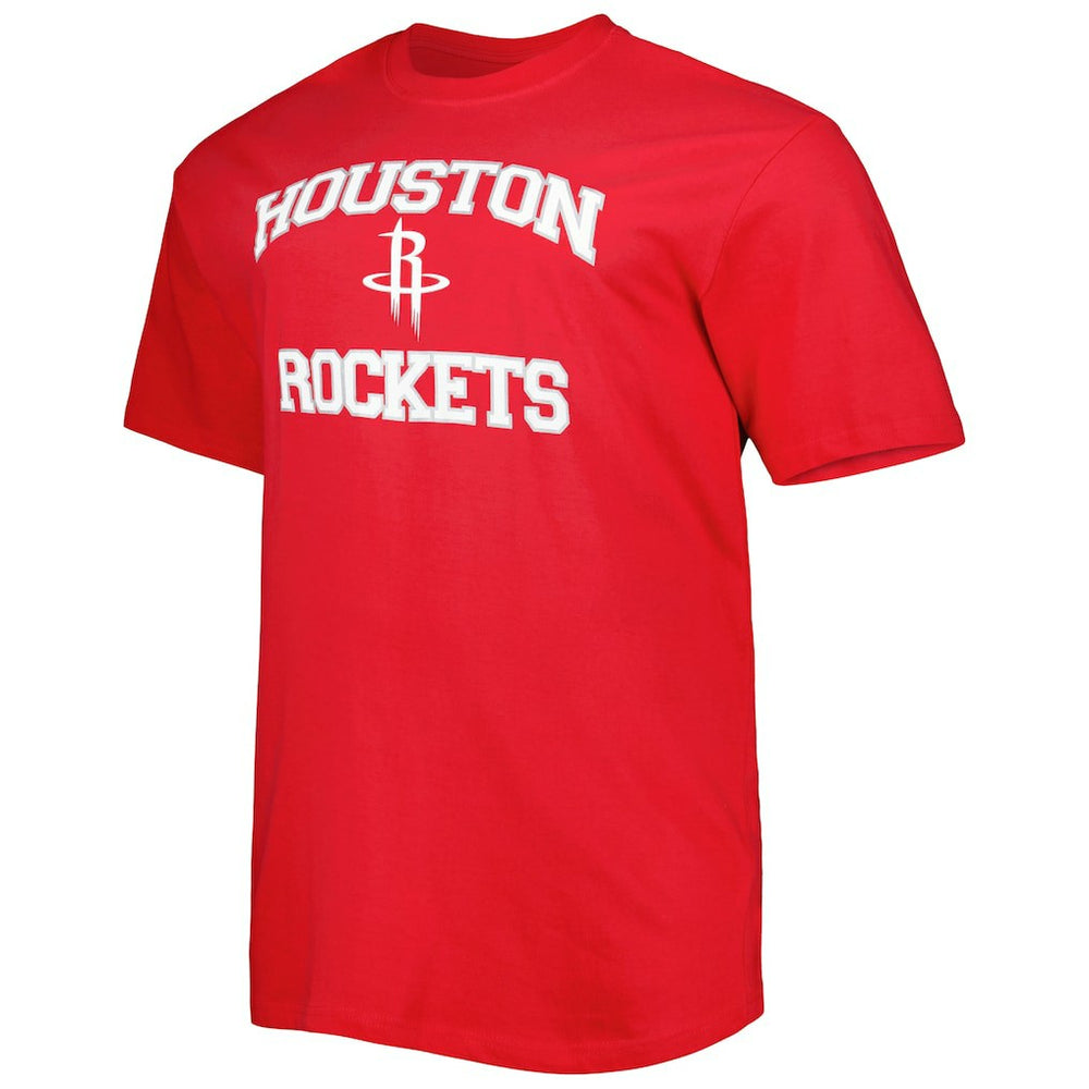 Houston Rockets Big & Tall Heart & Soul T-Shirt Red