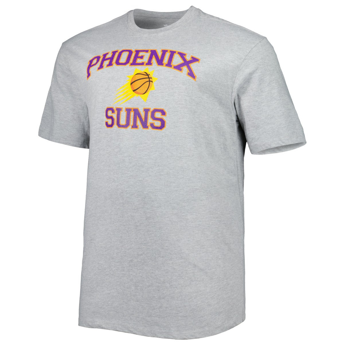Phoenix Suns Big & Tall Heart & Soul T-Shirt Heathered Gray