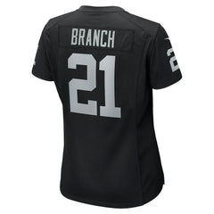 Cliff Branch Las Vegas Raiders Women's Retired Player Game Jersey - Black - Nike
