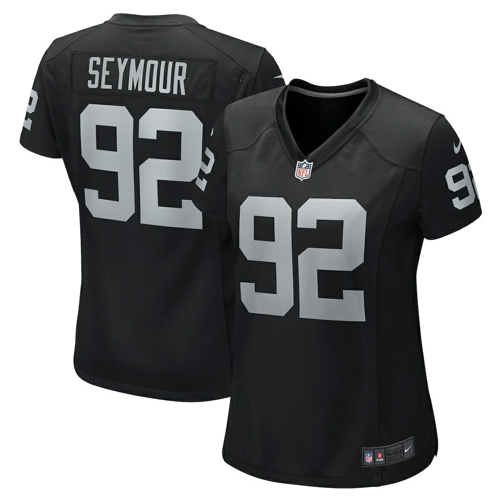 Richard Seymour Las Vegas Raiders Women's Retired Player Game Jersey - Black - Nike