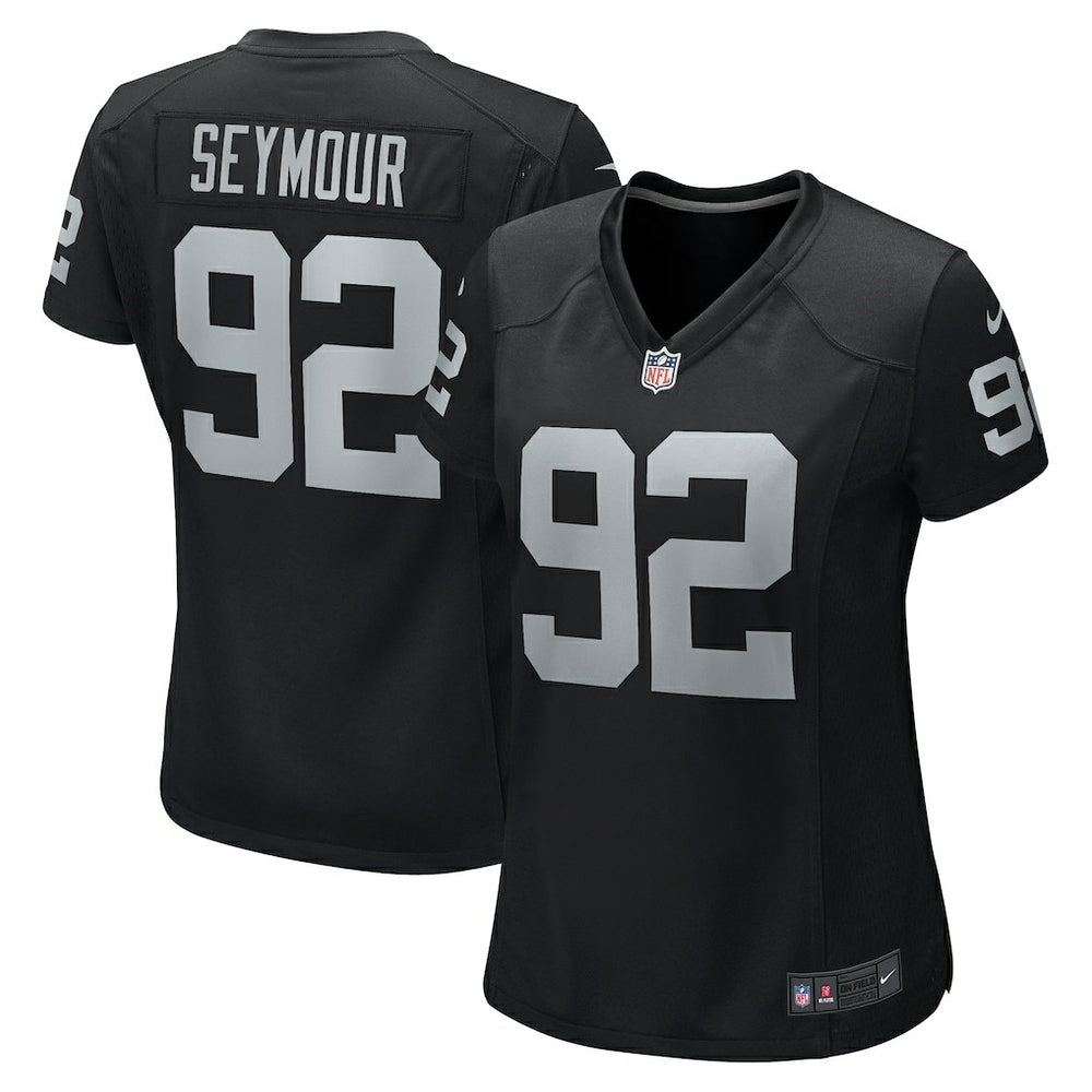 Richard Seymour Las Vegas Raiders Women's Retired Player Game Jersey - Black - Nike