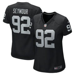 Richard Seymour Las Vegas Raiders Women's Retired Player Game Jersey - Black - Nike