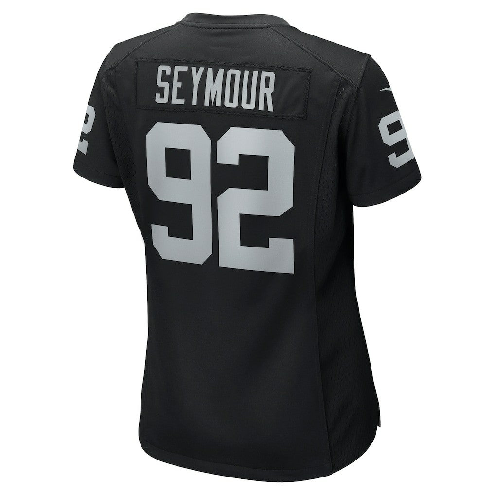 Richard Seymour Las Vegas Raiders Women's Retired Player Game Jersey - Black - Nike
