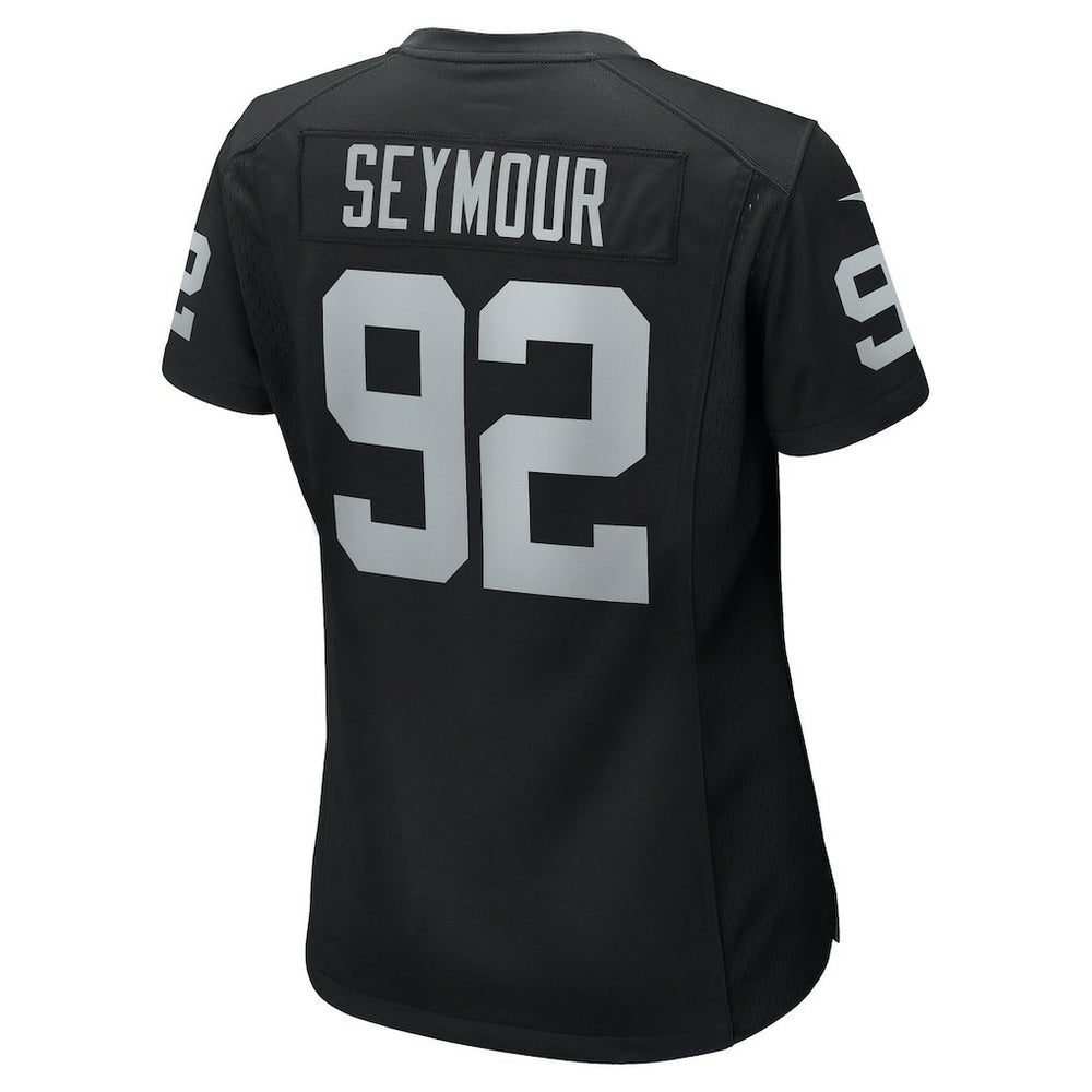Richard Seymour Las Vegas Raiders Women's Retired Player Game Jersey - Black - Nike