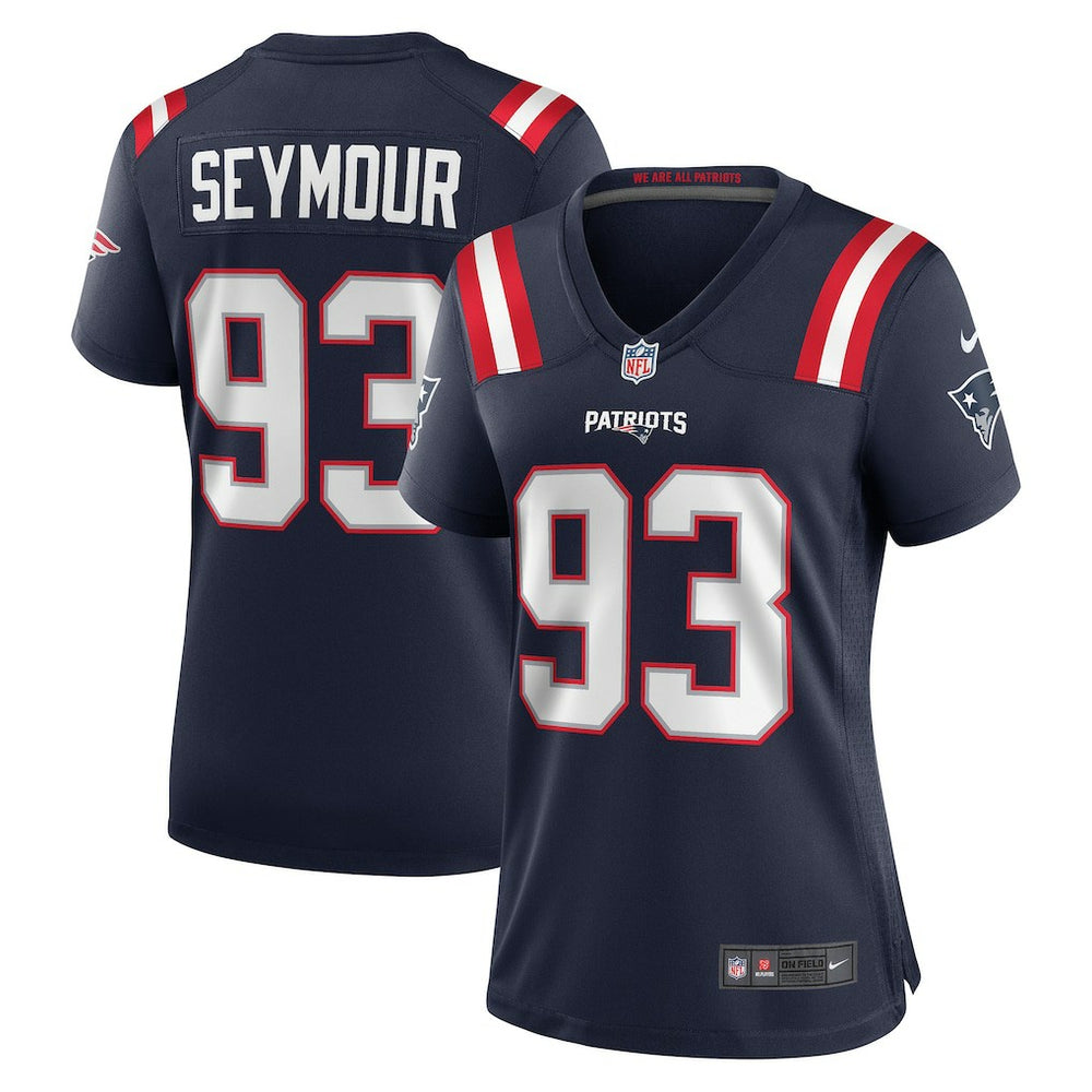 Richard Seymour New England Patriots Women's Retired Player Game Jersey - Navy - Nike