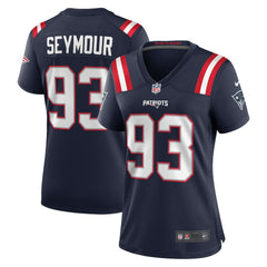 Richard Seymour New England Patriots Women's Retired Player Game Jersey - Navy - Nike