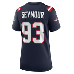 Richard Seymour New England Patriots Women's Retired Player Game Jersey - Navy - Nike