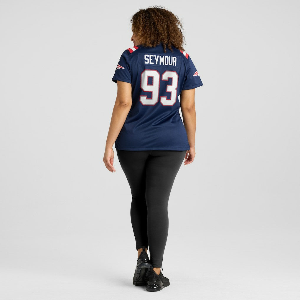 Richard Seymour New England Patriots Women's Retired Player Game Jersey - Navy - Nike