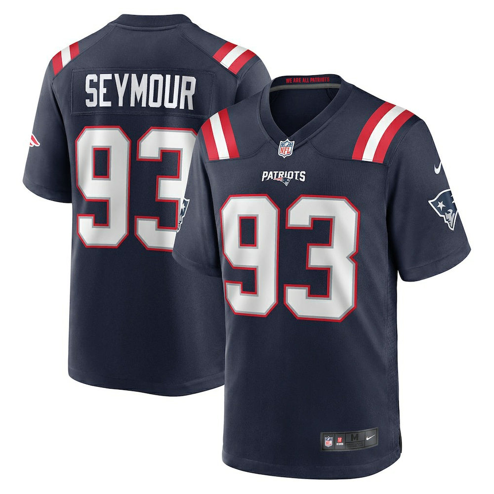 Richard Seymour New England Patriots Retired Player Game Jersey - Navy - Nike