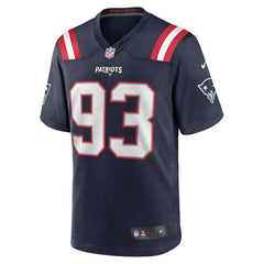 Richard Seymour New England Patriots Retired Player Game Jersey - Navy - Nike