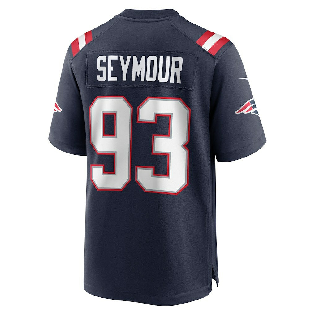 Richard Seymour New England Patriots Retired Player Game Jersey - Navy - Nike